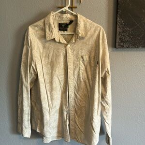 Dockers cream button down.